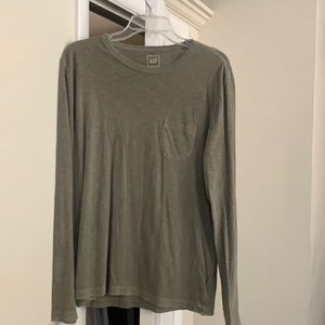 GAP Long sleeve shirt green